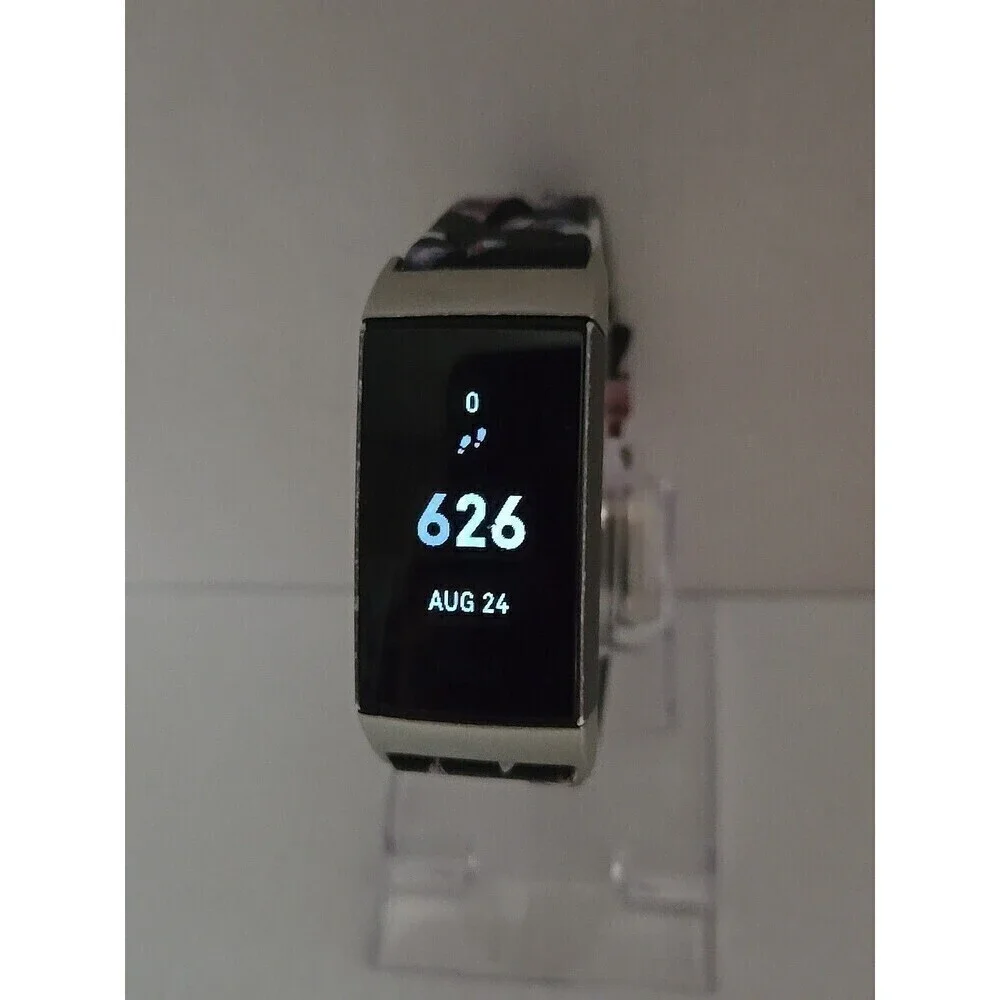 Fitbit Charge 3 FB409 Activity Tracker Heart Rate GPS Smartwatch With Charger